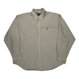 Blake Ralph Lauren Checked Shirt - 2XL Beige Cotton