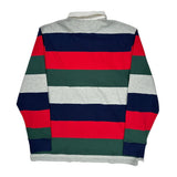 J Crew Striped Rugby Shirt - XL Multicoloured Cotton