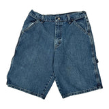 Wrangler Denim Shorts - 28W UK 10 Blue Denim