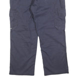 HELLY HANSEN Mens Cotton Blend Navy Regular Fit Cargo Trousers W38 L28 Workwear