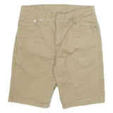 LEVI'S Mens Shorts Beige Casual Plain M W28 Stylish Summer Wear