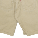 LEVI'S Mens Shorts Beige Casual Plain M W28 Stylish Summer Wear