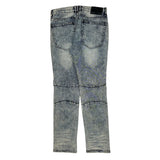 Unbranded Graphic Jeans - 34W 30L Light Wash Cotton