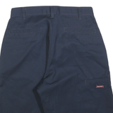 DICKIES Mens Shorts Blue Casual Plain M W30 Workwear Durable Cotton Blend