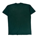 90S Blank Unbranded T-Shirt - 2XL Green Cotton Blend