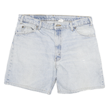 LEVI'S Mens Shorts Blue Casual Denim L W34 Classic Cotton Blend