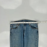 501 Levis Jeans - 34W 30L Blue Cotton
