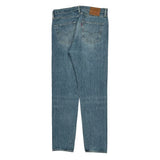 501 Levis Jeans - 34W 33L Blue Cotton