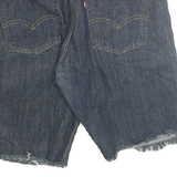 LEVI'S Mens Denim Blue Cut-Off Shorts M W33 514 Style Twin Pocket