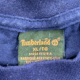 Timberland Graphic Long Sleeve T-Shirt - XL Navy Cotton