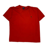 Polo By Ralph Lauren T-Shirt - XL Red Cotton