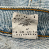 Levis 550 Jeans - 34W 34L Light Wash Cotton