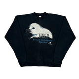 Protect Endangered Species Unbranded Graphic Sweatshirt - Large Black Cotton