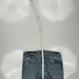 501 Levis Jeans - 36W 29L Blue Cotton