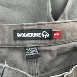 Wolverine Carpenter Trousers - 34W 30L Grey Cotton