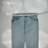 Levis 501 Jeans - 36W 30L Light Wash Cotton