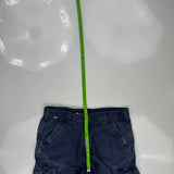 Carhartt Cargo Trousers - 36W 32L Blue Cotton Blend