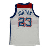 Michael Jordan Nike Washington Bullets Jersey - Large Blue Polyester