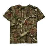 Mossy Oak Camo T-Shirt - Medium Camo Cotton