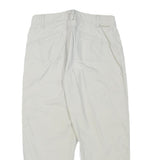 COLUMBIA Womens Cotton Blend White Relaxed Capri Trousers W28 L24 Casual Outdoor