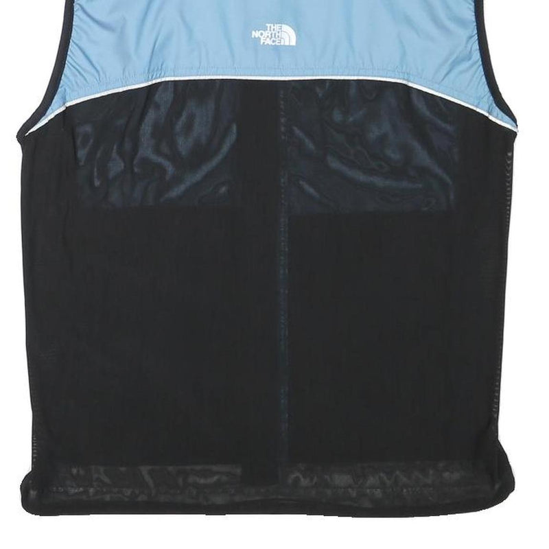 THE NORTH FACE Womens Blue & Black Lightweight Polyester Blend Outdoor Jacket M