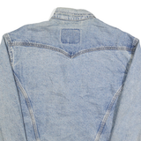 LEVI'S Mens Blue Denim Jacket M Cotton Classic Button Closure Western Style