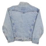 LEVI'S Mens Blue Denim Jacket M Cotton Classic Button Closure Western Style