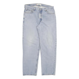LEVI'S Mens Regular Fit Blue Denim Jeans W34 L29 Classic Cotton Blend Zip
