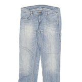 CARHARTT Womens Jeans Blue Regular Straight Denim Rinse W28 L32 Workwear