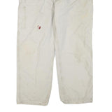 CARHARTT Mens Regular Fit Beige Workwear Trousers W40 L28 Durable Cotton Blend