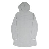 ATHLETIC XPRESS Womens Grey Hooded Zip Jacket S Polyester Blend Casual