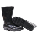 Wellie Boots Black Synthetic Womens UK 5