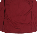 WRANGLER Mens Red Long Sleeve Cotton Shirt 2XL Skull Patch Casual Workwear