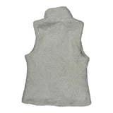 Patagonia Fleece Vest - Medium White Polyester