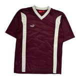Number 8 Puma Football Shirt - XL White Polyester