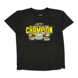 Age 12-13 2015 Nascar Sprint Cup Series Champion Nascar T-Shirt - Large Black Cotton