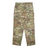 AMERICAN APPAREL Mens Cotton Blend Regular Cargo Trousers W34 L32 Camouflage