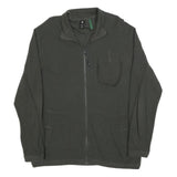G-STAR Mens Green Cotton Blend Jacket XL Casual Zip Front Pocket Style