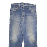 LEVI'S 521 02 Mens Jeans Blue Regular Straight Denim Medium W36 L28 Casual