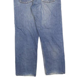 LEVI'S 521 02 Mens Jeans Blue Regular Straight Denim Medium W36 L28 Casual