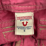 Age 6 True Religion Boot Cut Jeans - XS Pink Cotton