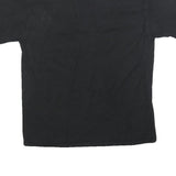 CHAMPION Mens Black Graphic T-Shirt M Short Sleeve Crew Neck Cotton Blend
