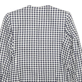 KASPER Womens Black & White Checked Button Jacket M Viscose Classic Elegant