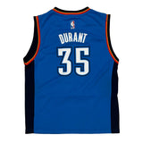 Oklahoma City Adidas Nba Jersey - Large Blue Polyester