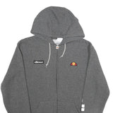 PUMA Womens Grey Cotton Blend Full Zip Hoodie UK 10 Comfort Casual Wear