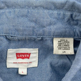 Levis Shirt - Large Blue Cotton