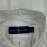 Ralph Lauren Shirt - XL White Cotton