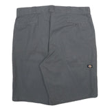 DICKIES Mens Shorts Grey Loose Fit 2XL W42 Classic Workwear Durable Comfort