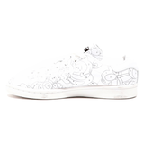 ADIDAS Sneaker Trainers White Leather Womens UK 4.5