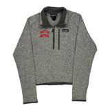 Boston University Swim & Dive Patagonia College Fleece - Small Gray Polyester